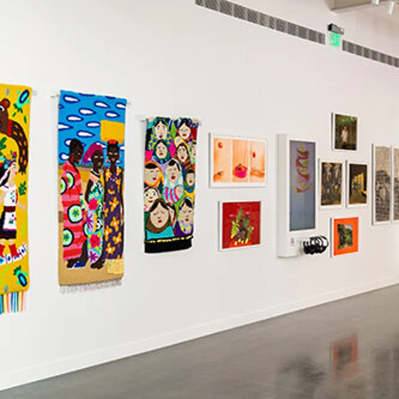 Weingarten Art Group rotating installation at Houston Endowment Inc.