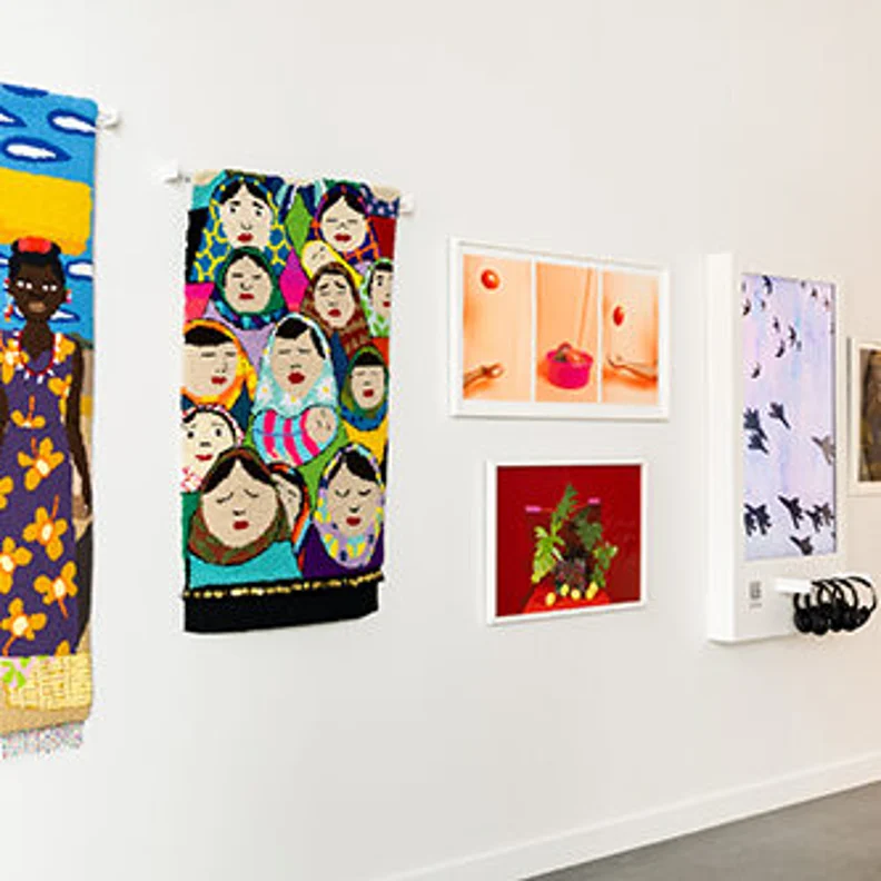 Weingarten Art Group rotating installation at Houston Endowment Inc.